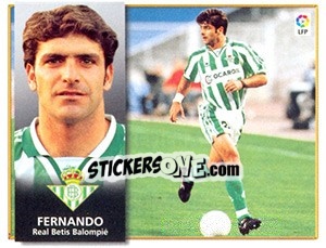 Sticker Fernando - Liga Spagnola 1998-1999 - Colecciones ESTE