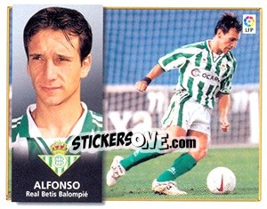 Cromo Alfonso - Liga Spagnola 1998-1999 n. 96 - Colecciones ESTE