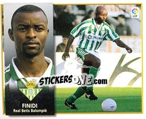 Cromo Finidi - Liga Spagnola 1998-1999 - Colecciones ESTE
