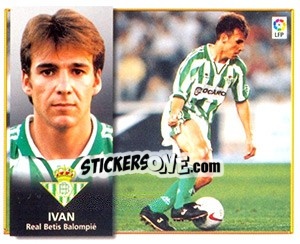Cromo Ivan - Liga Spagnola 1998-1999 - Colecciones ESTE