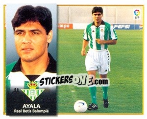 Cromo Ayala - Liga Spagnola 1998-1999 - Colecciones ESTE