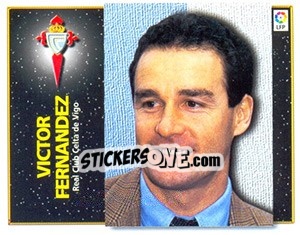 Sticker Victor Fernandez (Entrenador) - Liga Spagnola 1998-1999 - Colecciones ESTE