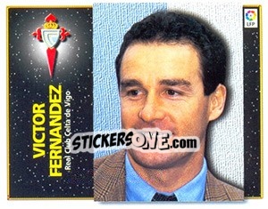 Figurina Victor Fernandez (Entrenador) - Liga Spagnola 1998-1999 n. 105 - Colecciones ESTE