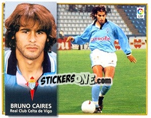 Cromo Bruno Caires - Liga Spagnola 1998-1999 - Colecciones ESTE