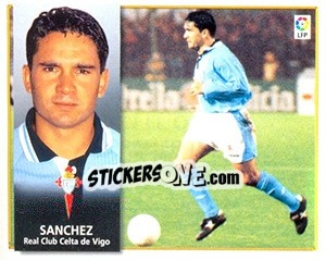 Cromo Sanchez - Liga Spagnola 1998-1999 n. 124 - Colecciones ESTE