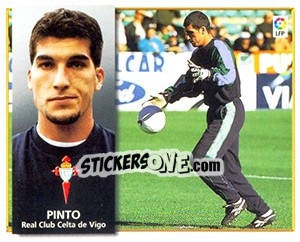 Cromo Pinto - Liga Spagnola 1998-1999 - Colecciones ESTE