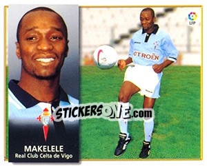 Sticker Makelele - Liga Spagnola 1998-1999 n. 127 - Colecciones ESTE