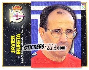 Sticker Irureta (Entrenador) - Liga Spagnola 1998-1999 - Colecciones ESTE