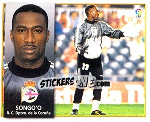 Cromo Songo´o - Liga Spagnola 1998-1999 - Colecciones ESTE