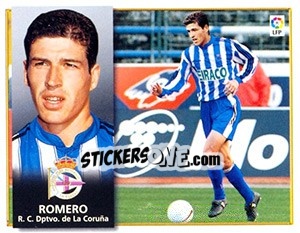 Sticker Romero - Liga Spagnola 1998-1999 n. 136 - Colecciones ESTE