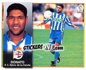 Cromo Donato - Liga Spagnola 1998-1999 - Colecciones ESTE