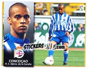 Sticker Conceiçao - Liga Spagnola 1998-1999 - Colecciones ESTE