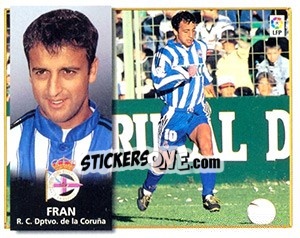 Figurina Fran - Liga Spagnola 1998-1999 - Colecciones ESTE