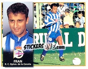 Sticker Fran - Liga Spagnola 1998-1999 n. 142 - Colecciones ESTE