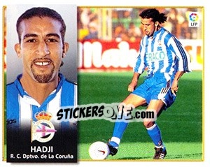 Sticker Hadji - Liga Spagnola 1998-1999 n. 144 - Colecciones ESTE
