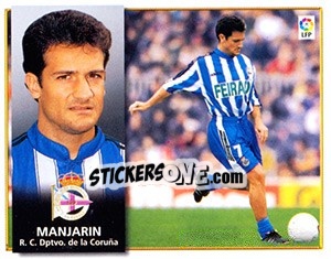 Figurina Manjarin - Liga Spagnola 1998-1999 - Colecciones ESTE