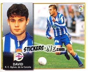 Figurina David - Liga Spagnola 1998-1999 - Colecciones ESTE