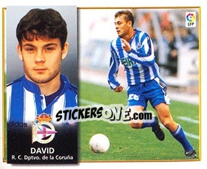 Sticker David - Liga Spagnola 1998-1999 n. 149 - Colecciones ESTE