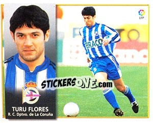 Figurina Turu Flores - Liga Spagnola 1998-1999 n. 150 - Colecciones ESTE