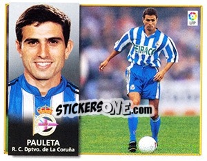Sticker Pauleta - Liga Spagnola 1998-1999 - Colecciones ESTE