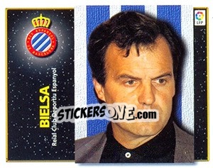 Sticker Bielsa (Entrenador) - Liga Spagnola 1998-1999 n. 154 - Colecciones ESTE