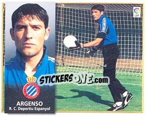 Figurina Argenso - Liga Spagnola 1998-1999 - Colecciones ESTE