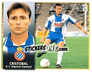 Sticker Cristobal - Liga Spagnola 1998-1999 n. 157 - Colecciones ESTE