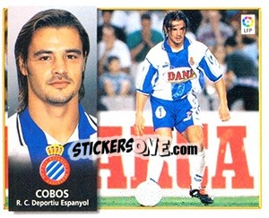 Sticker Cobos - Liga Spagnola 1998-1999 n. 161 - Colecciones ESTE