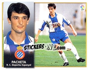 Figurina Pacheta - Liga Spagnola 1998-1999 - Colecciones ESTE