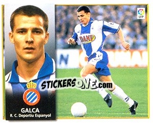 Sticker Galca - Liga Spagnola 1998-1999 n. 168 - Colecciones ESTE