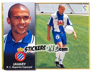 Cromo Javary - Liga Spagnola 1998-1999 - Colecciones ESTE