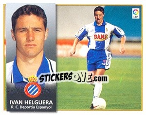 Cromo Ivan Helguera - Liga Spagnola 1998-1999 - Colecciones ESTE