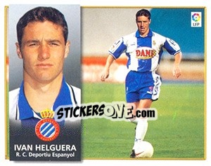 Sticker Ivan Helguera - Liga Spagnola 1998-1999 n. 170 - Colecciones ESTE