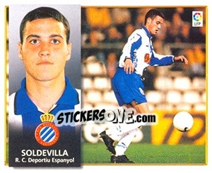 Figurina Soldevilla - Liga Spagnola 1998-1999 - Colecciones ESTE