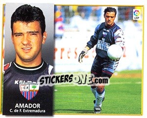 Sticker Amador - Liga Spagnola 1998-1999 - Colecciones ESTE