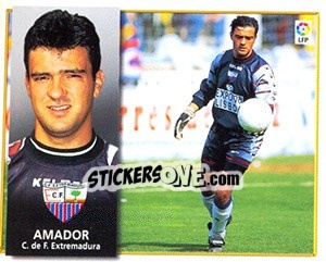 Sticker Amador - Liga Spagnola 1998-1999 n. 183 - Colecciones ESTE
