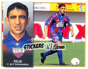 Cromo Felix - Liga Spagnola 1998-1999 - Colecciones ESTE