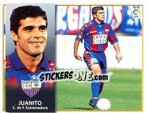 Cromo Juanito - Liga Spagnola 1998-1999 - Colecciones ESTE
