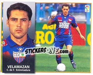 Figurina Velamazan - Liga Spagnola 1998-1999 - Colecciones ESTE
