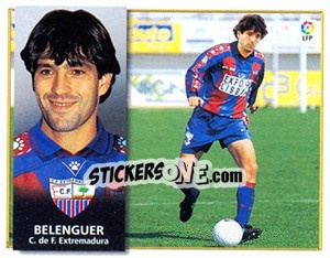 Sticker Belenguer - Liga Spagnola 1998-1999 n. 192 - Colecciones ESTE