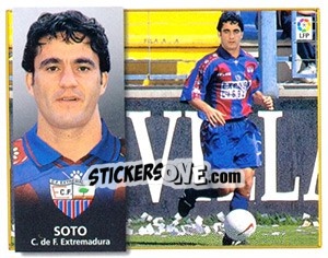 Cromo Soto - Liga Spagnola 1998-1999 - Colecciones ESTE
