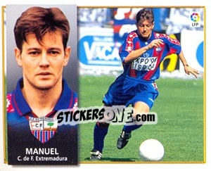 Cromo Manuel - Liga Spagnola 1998-1999 - Colecciones ESTE