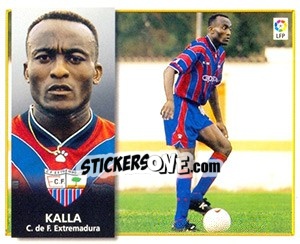 Cromo Kalla - Liga Spagnola 1998-1999 - Colecciones ESTE