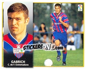 Figurina Gabrich - Liga Spagnola 1998-1999 - Colecciones ESTE