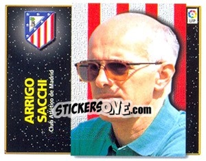 Sticker Sacchi (Entrenador) - Liga Spagnola 1998-1999 - Colecciones ESTE