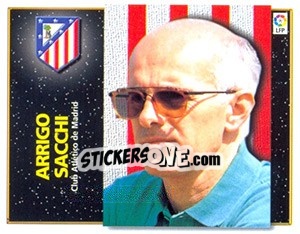 Cromo Sacchi (Entrenador) - Liga Spagnola 1998-1999 n. 206 - Colecciones ESTE