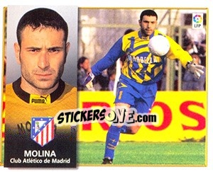Sticker Molina - Liga Spagnola 1998-1999 n. 207 - Colecciones ESTE