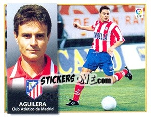 Cromo Aguilera - Liga Spagnola 1998-1999 - Colecciones ESTE