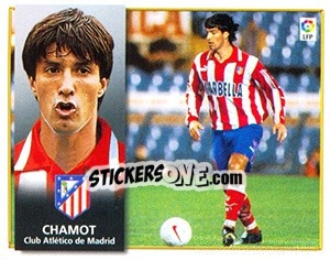 Cromo Chamot - Liga Spagnola 1998-1999 - Colecciones ESTE