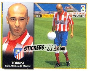 Sticker Torrisi - Liga Spagnola 1998-1999 n. 215 - Colecciones ESTE